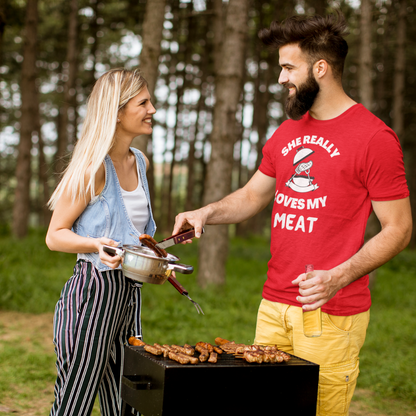 She Really Loves My Meat T Shirt