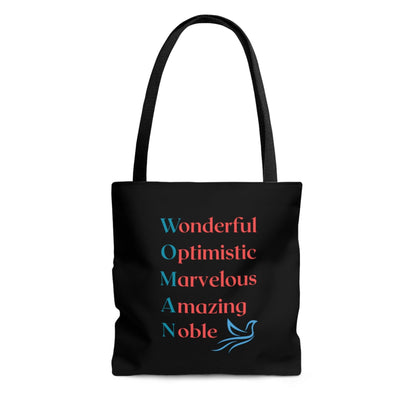 WOMAN Tote Bag (AOP) - ALL4THEGIFTOFIT