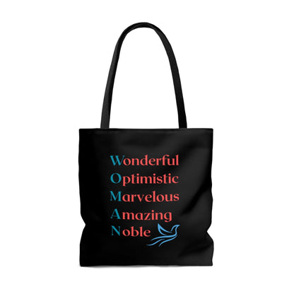 WOMAN Tote Bag (AOP) - ALL4THEGIFTOFIT