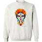 Dia de los Muertos - G180 Crewneck Pullover Sweatshirt - ALL4THEGIFTOFIT