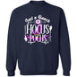 Just a Bunch of Hocus Pocus (Halloween) G180 Crewneck Pullover Sweatshirt - ALL4THEGIFTOFIT