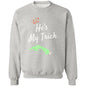 He's My Trick (Halloween) - G180 Crewneck Pullover Sweatshirt - ALL4THEGIFTOFIT