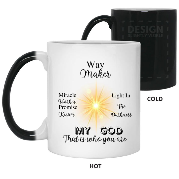 Way Maker 11 oz. Color Changing Mug - ALL4THEGIFTOFIT