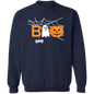 Boo ( G500 5.3 oz. T-Shirt ) and Z65x Crewneck Pullover Sweatshirt - ALL4THEGIFTOFIT