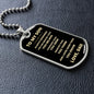 To My Son | Always Remember - Dog Tag - ALL4THEGIFTOFIT