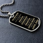 To My Son | Always Remember - Love, Dad | Dog Tag - ALL4THEGIFTOFIT
