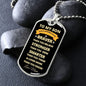 To My Son | Always Remember... | Dog Tag - ALL4THEGIFTOFIT