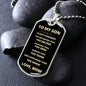 To My Son | Always Remember - Love Mom | Dog Tag - ALL4THEGIFTOFIT