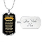 To My Son | Always Remember... | Dog Tag - ALL4THEGIFTOFIT