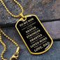 To My Son | Always Remember - Love, Dad | Dog Tag - ALL4THEGIFTOFIT