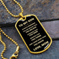 To My Son | Always Remember - Love Mom | Dog Tag - ALL4THEGIFTOFIT