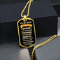 To My Son | You are Braver Than You Believe - Dad | Dog Tag - ALL4THEGIFTOFIT