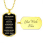 To My Son | Always Remember - Love, Dad | Dog Tag - ALL4THEGIFTOFIT