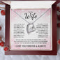 To My Wife | You Were My Missing Piece | Forever Love Necklace - Gift for Soulmate - ALL4THEGIFTOFIT