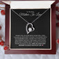 To The Best Mother-In-Law | Lucky and Blessed | Forever Love Necklace - Gift for Mother's Day, Wedding, Birthday, Holidays - ALL4THEGIFTOFIT
