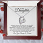 To My Daughter - One of My Most Beautiful Chapters | Forever Love Necklace - ALL4THEGIFTOFIT