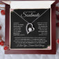 To My Beautiful Soulmate | You are my Life | Forever Love Necklace - Gift for Wife, Fiancée, Girlfriend - ALL4THEGIFTOFIT