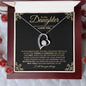 To My Daughter | I Believe In You | Forever Love Necklace - ALL4THEGIFTOFIT