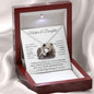 Mother & Daughter | Forever Connected At Heart | Forever Love Necklace - ALL4THEGIFTOFIT