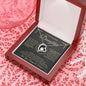 To My Beautiful Daughter | Love You Always & Forever | Forever Love Necklace - ALL4THEGIFTOFIT