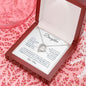 To My Beautiful Daughter | You are Forever in My Heart | Forever Love Necklace - ALL4THEGIFTOFIT