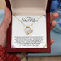 To My Step Mom | I Will Forever Love You | Forever Love Necklace - Gift for Mother's Day, Birthdays, Holidays - ALL4THEGIFTOFIT