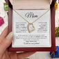 Dear Mom | Most Amazing Mother | Forever Love Necklace - Gift for Mother's Day, Birthday, Holidays, Just Because - ALL4THEGIFTOFIT