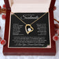 To My Beautiful Soulmate | You are my Life | Forever Love Necklace - Gift for Wife, Fiancée, Girlfriend - ALL4THEGIFTOFIT