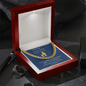 Hey Son.. | Love Mom | Cuban Link Chain - ALL4THEGIFTOFIT