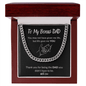 To My Bonus DAD | With Love | Cuban Link Chain - ALL4THEGIFTOFIT