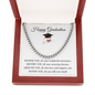 Happy Graduation | Within You All You Will Ever Need | Cuban Link Chain - ALL4THEGIFTOFIT
