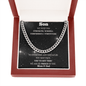 Son | We Are So Proud Of You | Mom & Dad | Cuban Link Chain - ALL4THEGIFTOFIT
