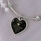 To My Darling Daughter | I Love You To The Moon & Back (Black/Gold) | Dad - ALL4THEGIFTOFIT
