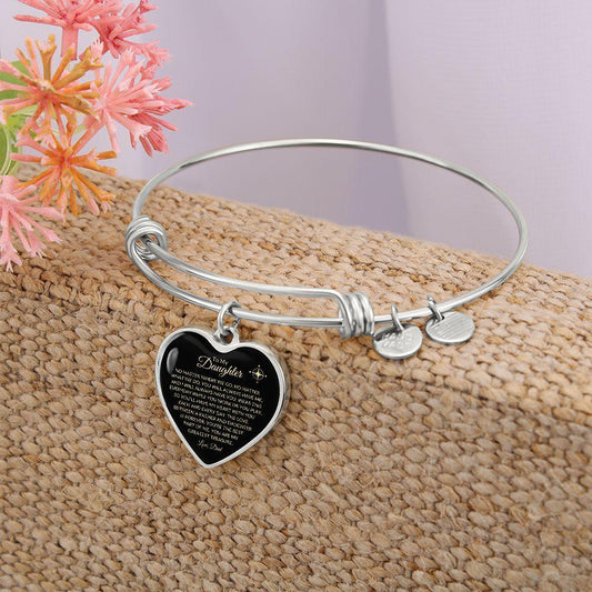 To My Daughter | You Are My Greatest Treasure (Black/Gold) | Love, Dad - ALL4THEGIFTOFIT