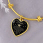 To My Darling Daughter | I Love You To The Moon & Back (Black/Gold) | Dad - ALL4THEGIFTOFIT