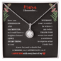 Mama I Remember... | I Cherish and Appreciate You | Eternal Hope Necklace - ALL4THEGIFTOFIT