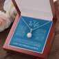 To My Wife (Blue Card) | I Love You Forever & Always | Eternal Hope Necklace - ALL4THEGIFTOFIT