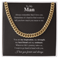 To My Man | You are My Strength and My Soulmate | Cuban Link Chain - ALL4THEGIFTOFIT