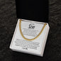 To My Son - Reach for the Stars (Cuban Link Chain) - ALL4THEGIFTOFIT