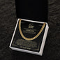 To My Son | I Believe In You | Cuban Link Chain - ALL4THEGIFTOFIT
