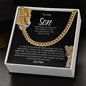 To My Son | I Would Use My Last Breath to Say I Love You | Cuban Link Chain - ALL4THEGIFTOFIT