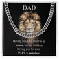 Dad | I am Honored to Have You For a Dad - ALL4THEGIFTOFIT
