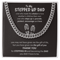 To My Stepped Up Dad | Thank You For Giving Me The Gift Of You - ALL4THEGIFTOFIT