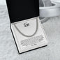To My Son | I Love You Forever & Always (Cuban Link Chain) - ALL4THEGIFTOFIT