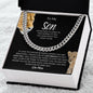 To My Son | I Would Use My Last Breath to Say I Love You | Cuban Link Chain - ALL4THEGIFTOFIT