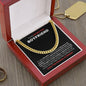 To My Smokin' Hot Boyfriend | Forever & Always | Cuban Link Chain - Gift for Man, Soulmate - ALL4THEGIFTOFIT
