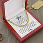 To My Son - Reach for the Stars (Cuban Link Chain) - ALL4THEGIFTOFIT