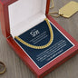 To My Son | Cuban Link Chain - ALL4THEGIFTOFIT