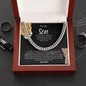 To My Son | I Would Use My Last Breath to Say I Love You | Cuban Link Chain - ALL4THEGIFTOFIT