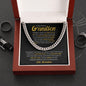 To My Amazing Grandson | Most Amazing Chapters | Love Grandma | Cuban Link Chain - ALL4THEGIFTOFIT